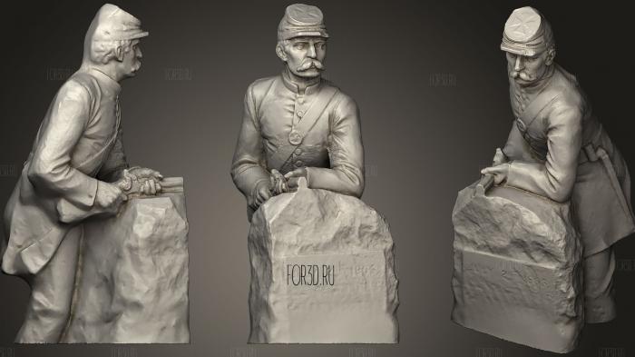 Памятник снайперам Геттисберг Пенсильвания